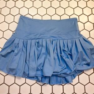 Light Blue Gold Hinge Skirt
